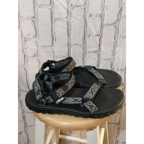 Teva Mens Scorpion Print Strap Hiking Sandals Sz 9
